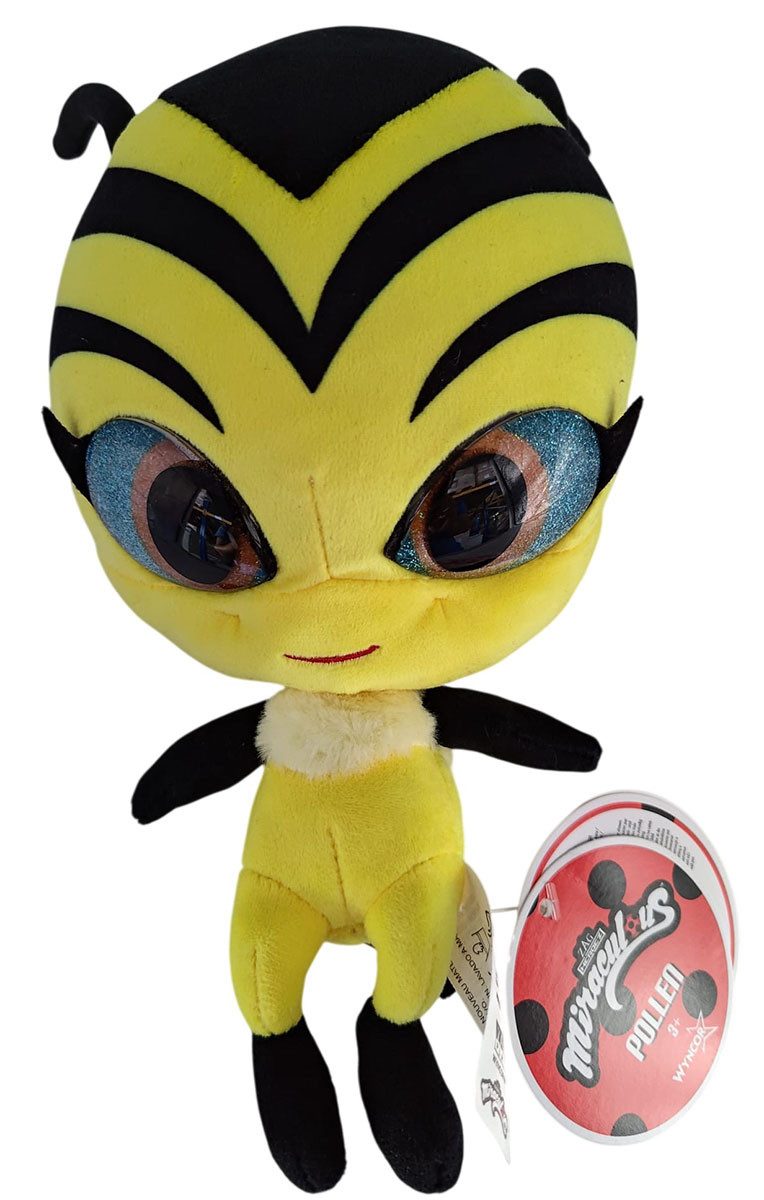 Miraculous Plüschfigur Miraculous Marienkäfer Kwami Mon Ami Pollen Plüschspielzeug für Kinder
