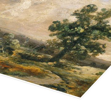 Posterlounge Poster John Constable, Englische Landschaft, Malerei