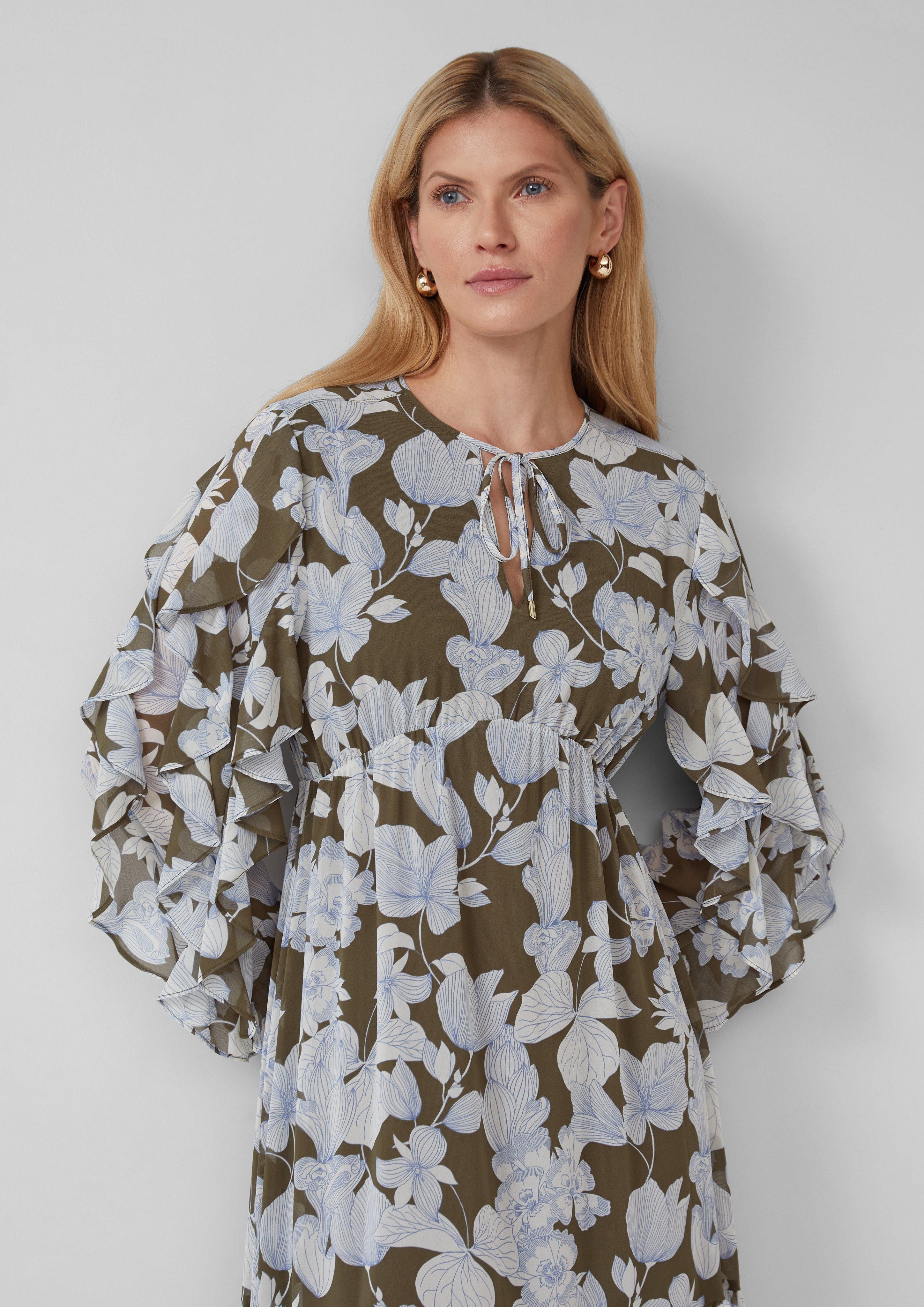 s.Oliver BLACK LABEL Maxikleid Kleid mit günstig online kaufen