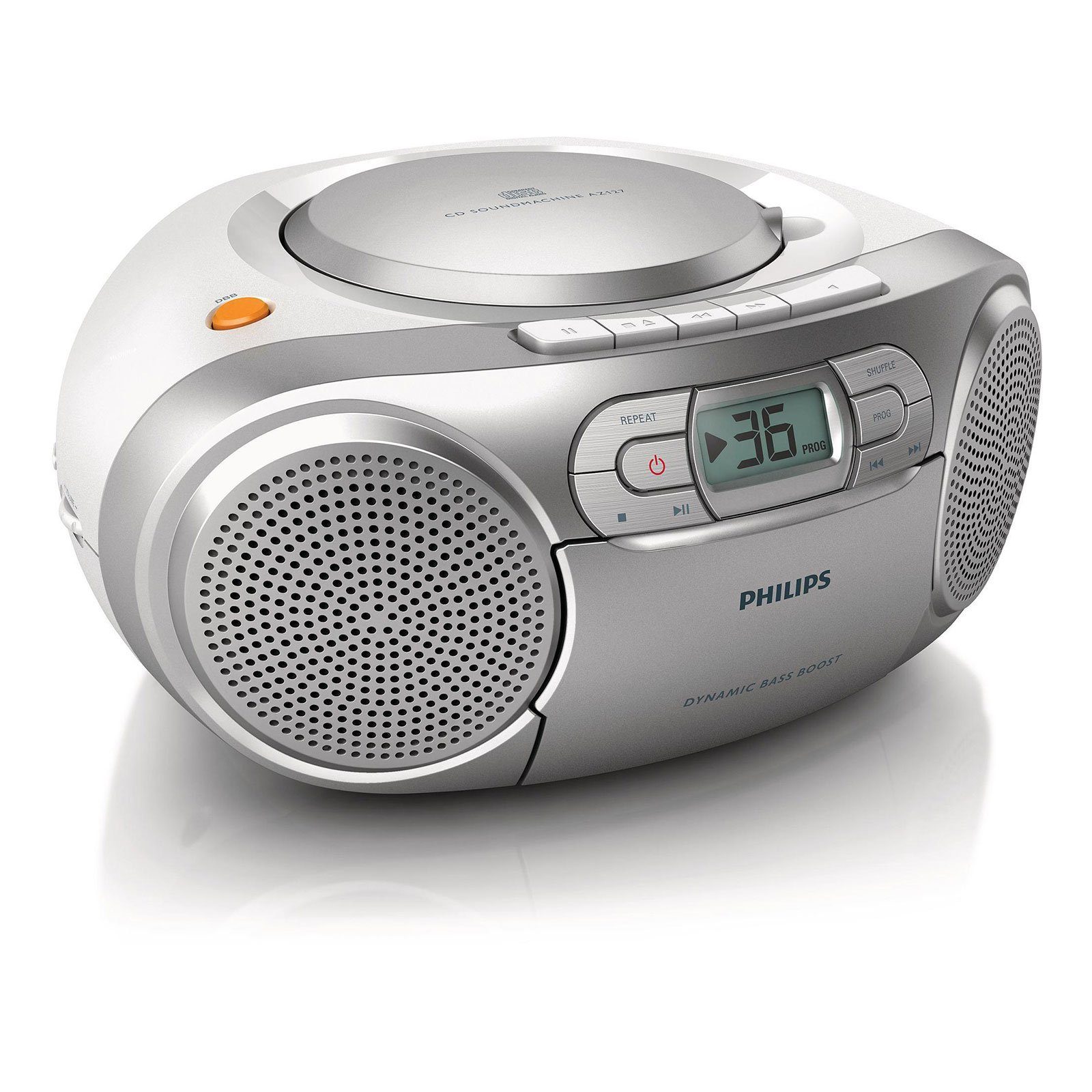 Philips AZ127 Radio (CD-Spieler, Kassettendeck, Radio)