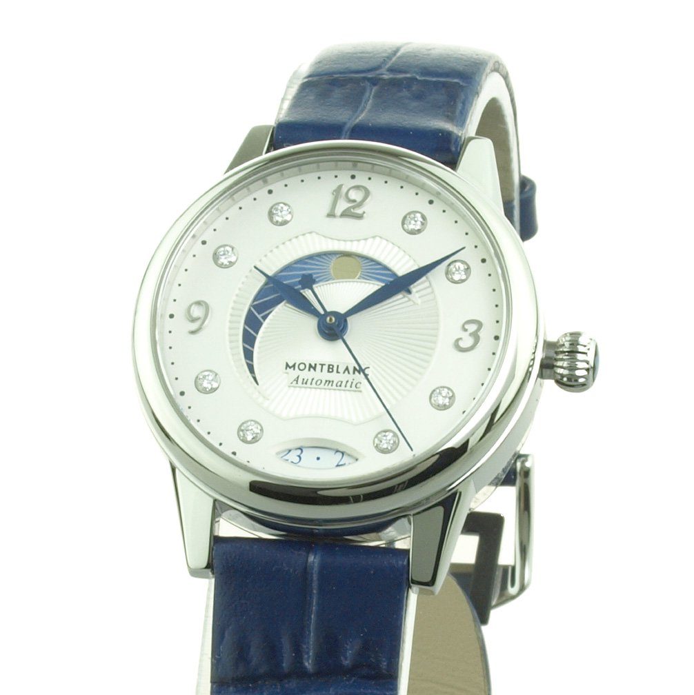 Made Luxusuhr 7535 / Diamonds Mondphase 127358 Boheme Damen MONTBLANC Automatik Swiss Uhr
