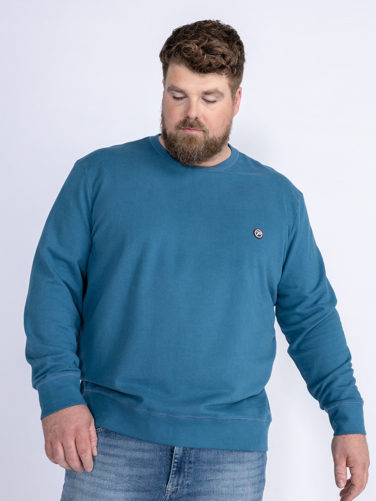 Sweatshirt Men Sweater Round Neck Print