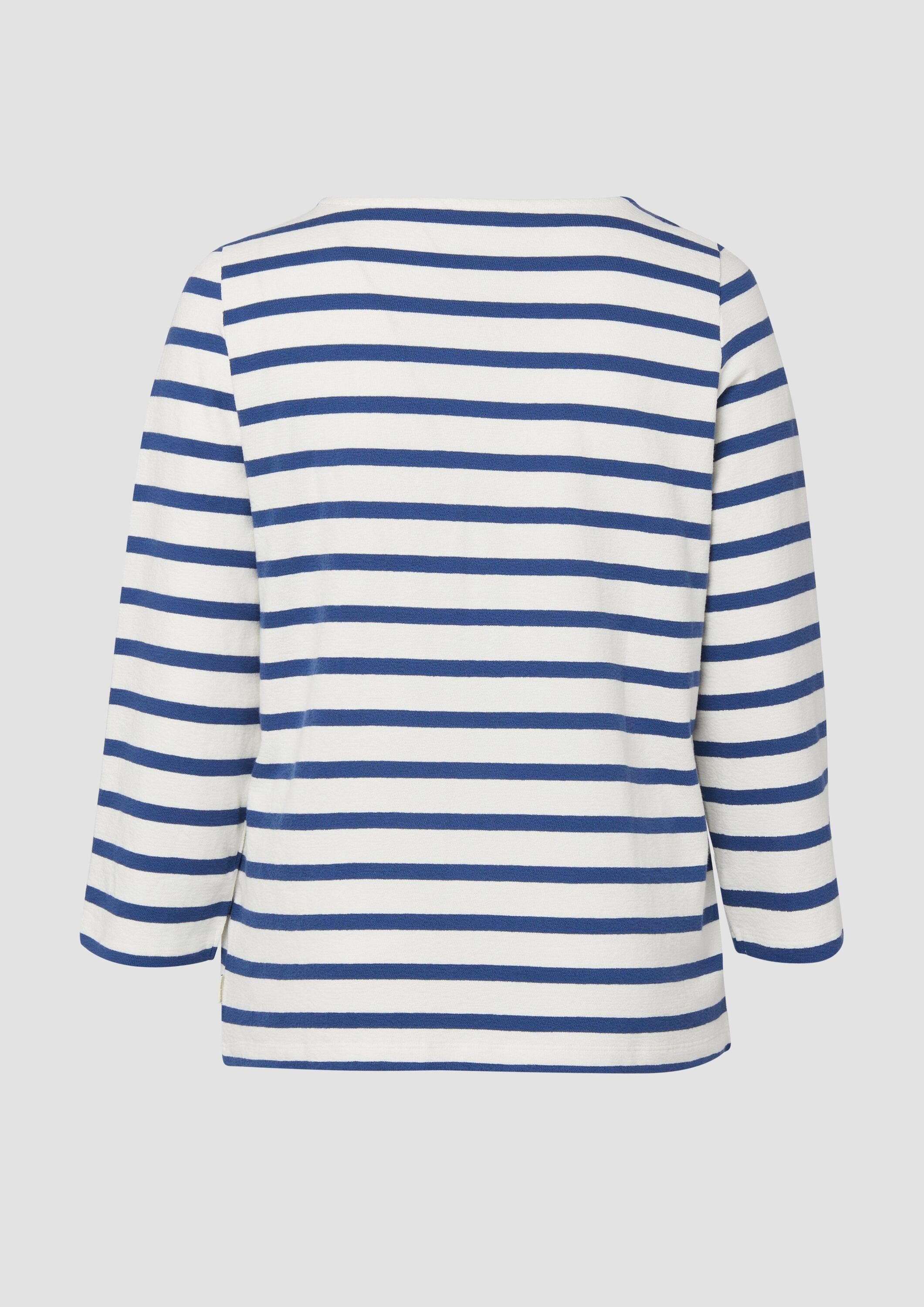 s.Oliver Sweatshirt Sweatshirt Leichtes Sweatshirt mit weitem Arm günstig online kaufen