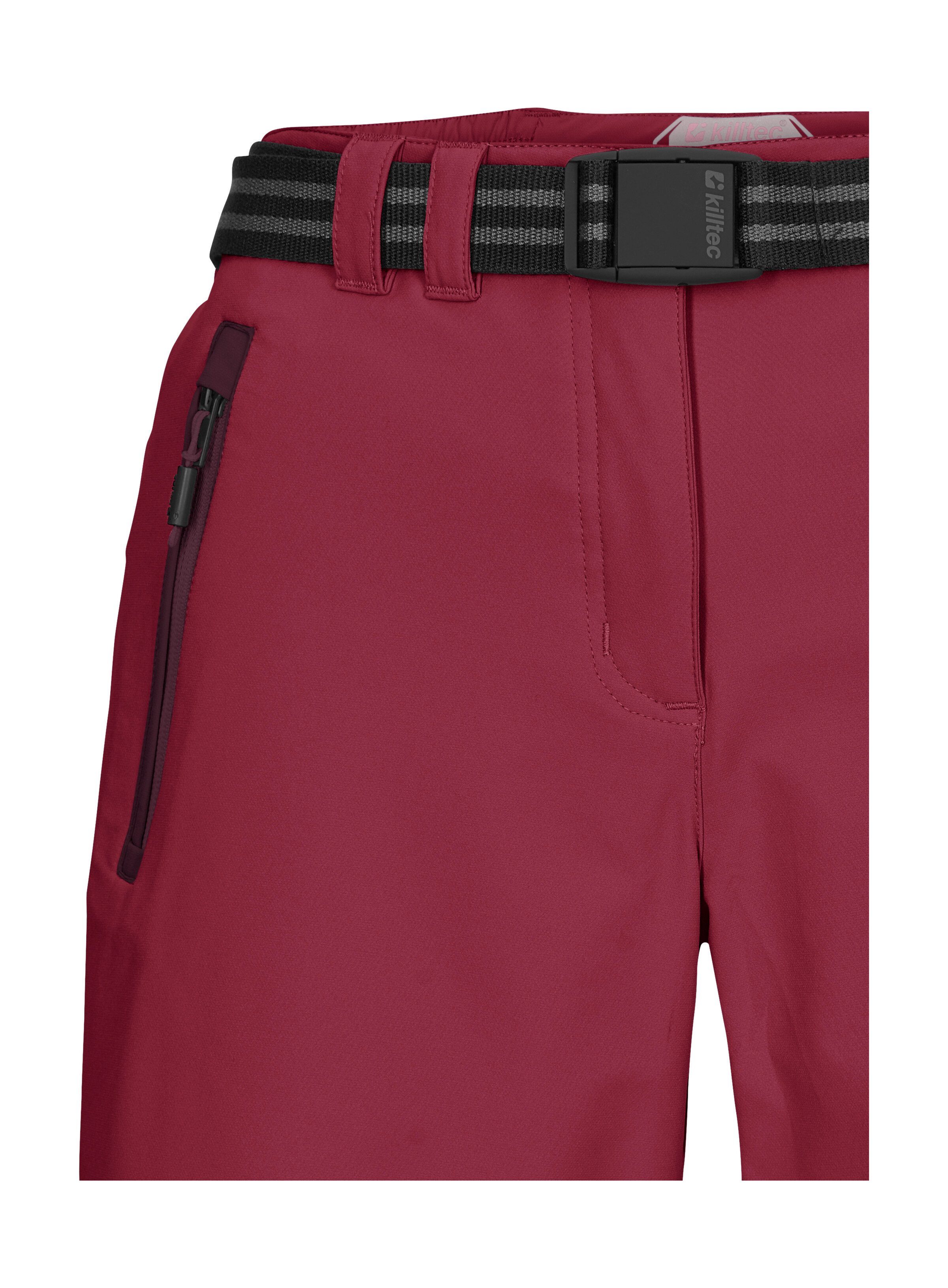 Killtec Bermudas KOS 19 WMN BRMDS wasserabweisend, schnelltrocknend, Stretch-Material, inkl. Gürtel