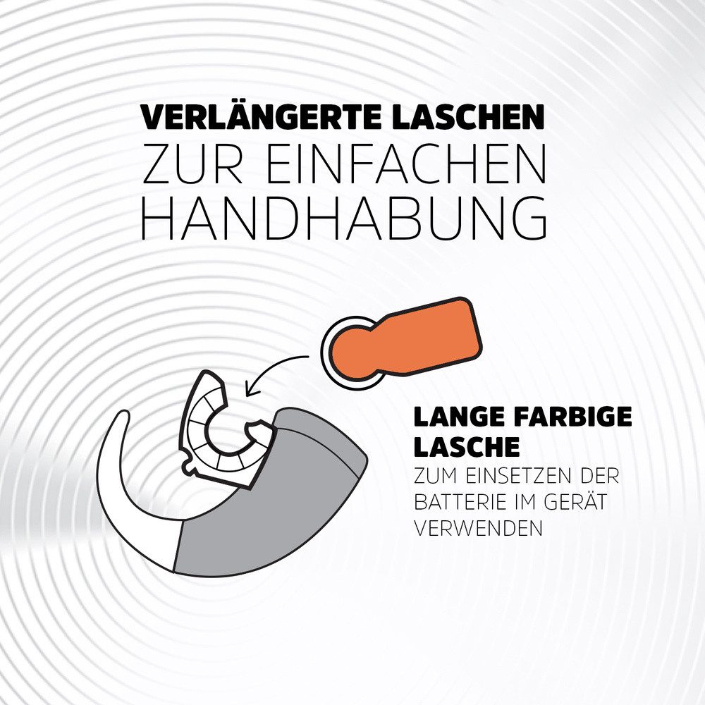Energizer Energizer Knopfzelle ZA312 1.4 V 8 St. 160 mAh Zink-Luft Hearing Aid P Knopfzelle