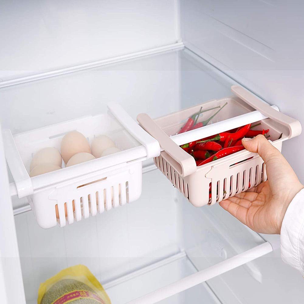 BEARSU Schubladenbox »kühlschrank Schubladen, Einstellbare Lagerregal  Kühlschrank Partition Layer Organizer, Ausziehbare Kühlschrank Schublade  Organizer Kühlschrank Aufbewahrungsbox (2 Stück)« online kaufen | OTTO