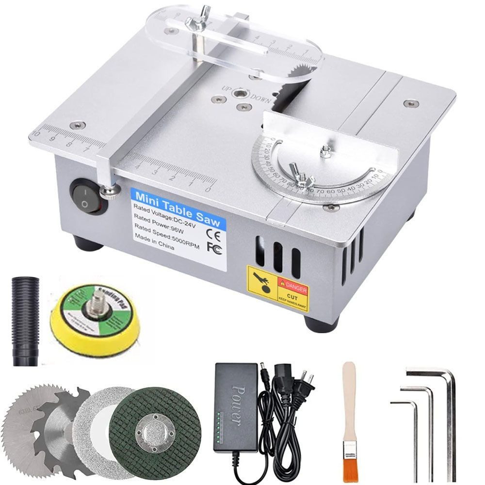 JOYOLEDER Tischkreissäge Mini Tischkreissäge, 96W Multifunktionale günstig online kaufen