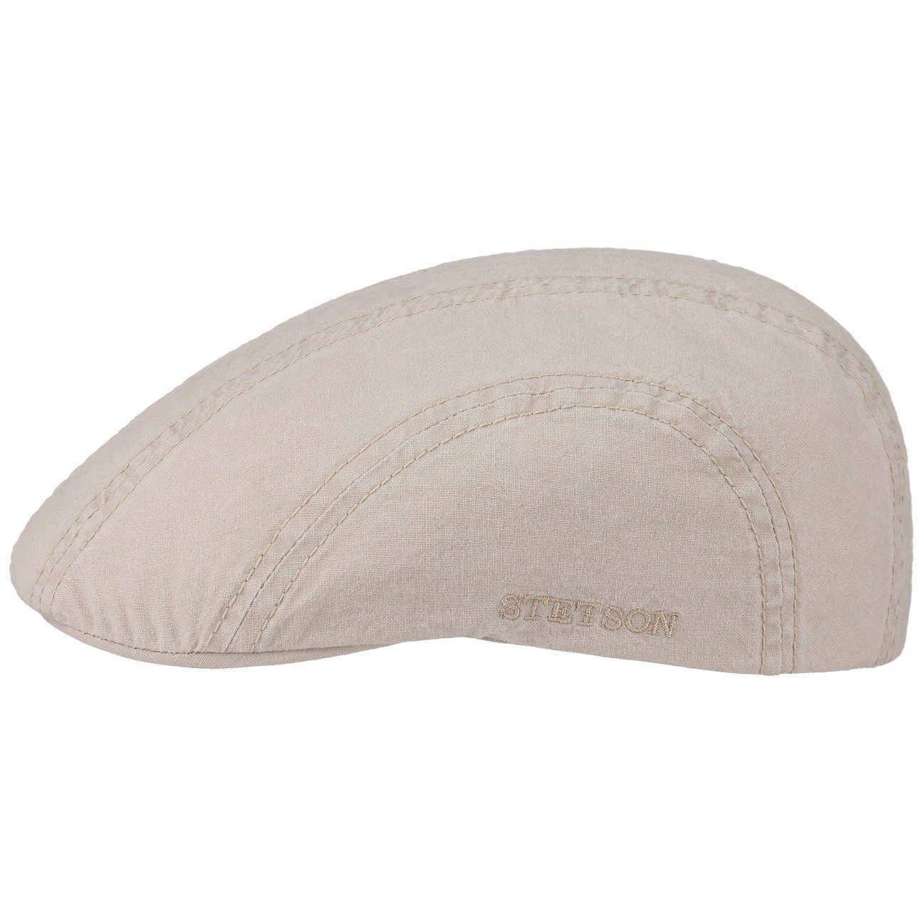 Stetson Flat Cap (1-St) Organic Cotton Cap mit Schirm günstig online kaufen