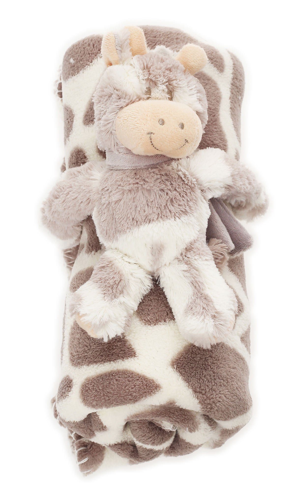 Babydecke Baby Kuscheldecke CL 0033 Grau - Flecke, CLEO STYLE, Kuscheldecke günstig online kaufen