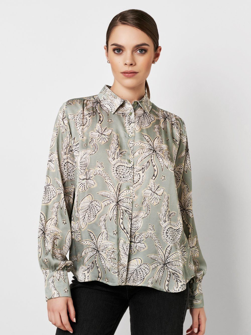 DESOTO Klassische Bluse Lena mit Volumenärmel günstig online kaufen