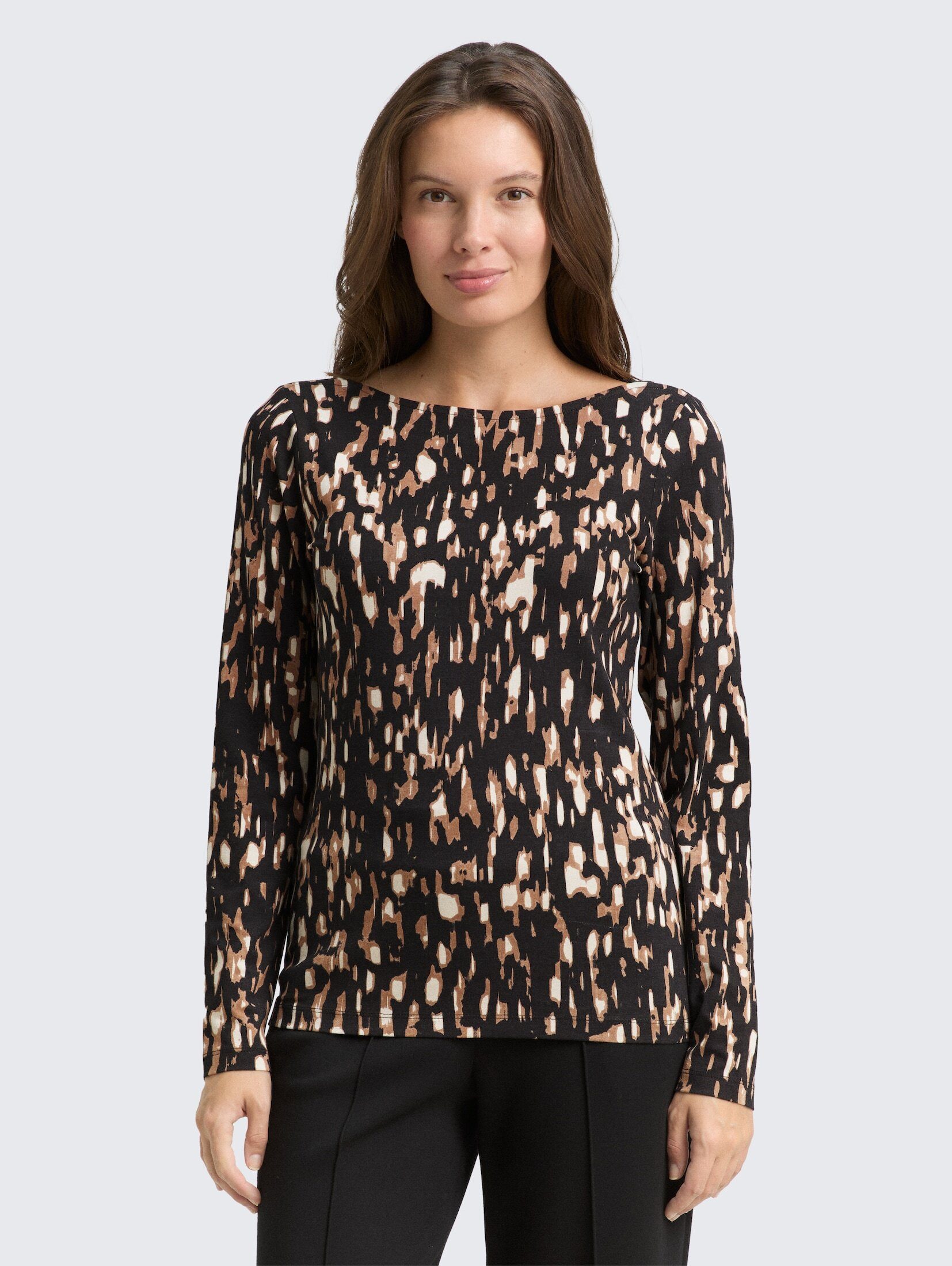 TOM TAILOR Langarmshirt T-Shirt Langarmshirt mit günstig online kaufen