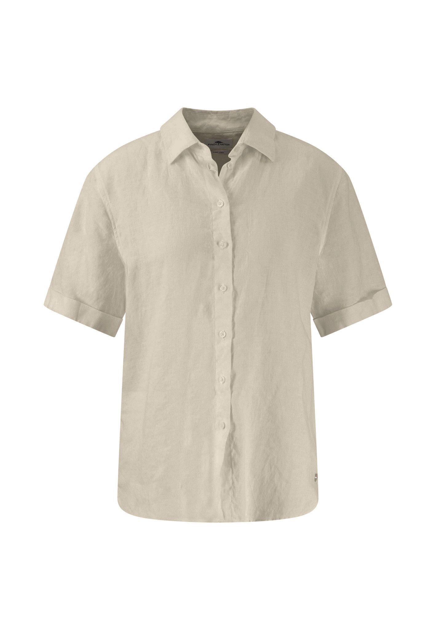 Langarmbluse BLOUSE 1/2 LINEN
