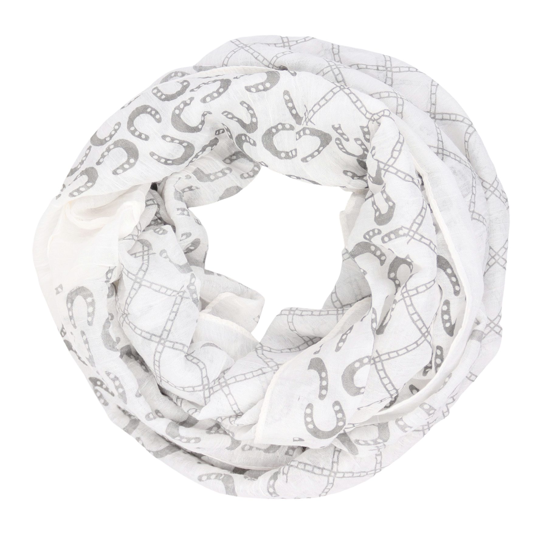 MIRROSI Loop Damen Schal Weich aus 50% Baumwolle 50% Viskose, (ca. 180x68cm günstig online kaufen