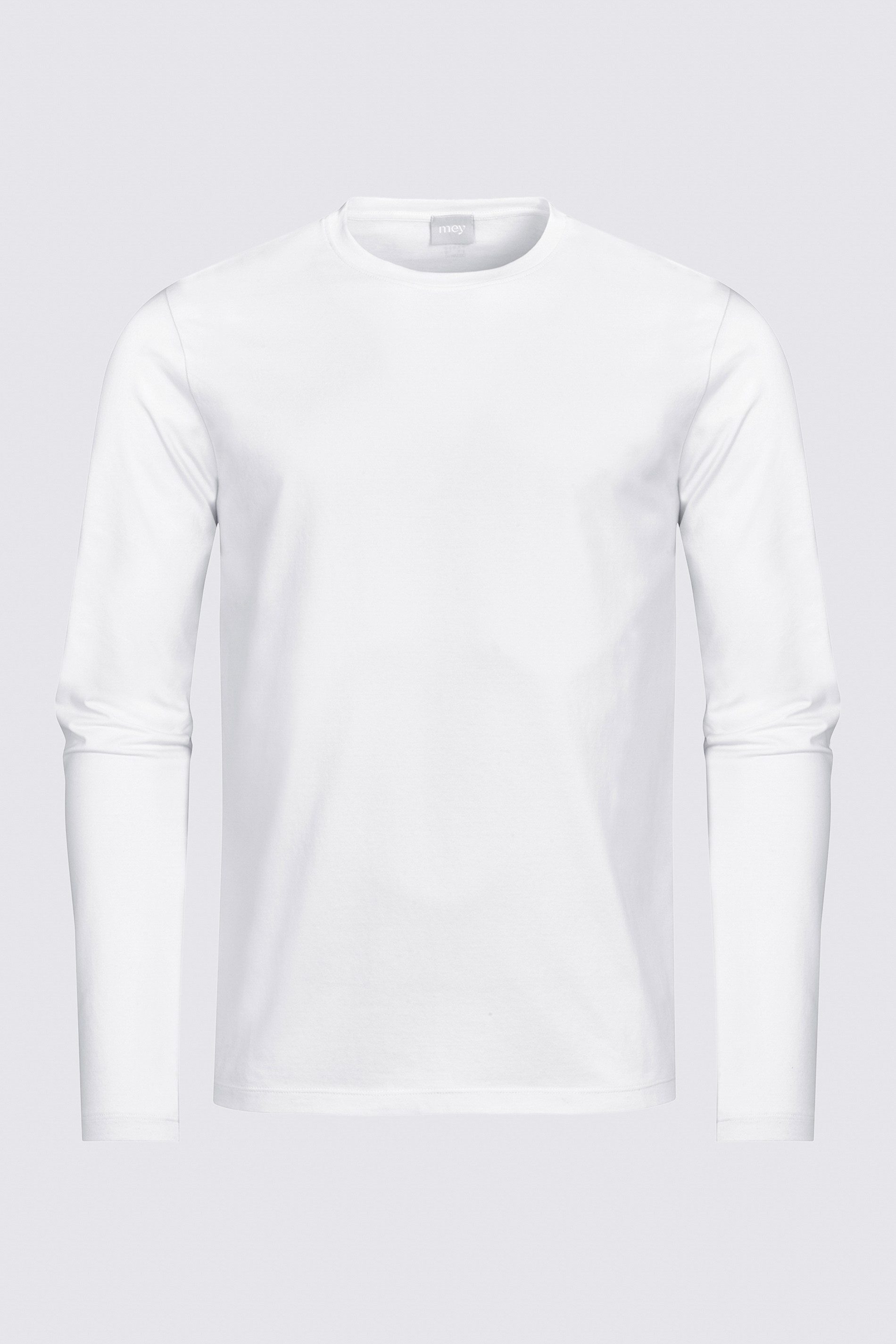 Mey Langarmshirt Mey Herren Longsleeve Serie Relax Uni Longsleeve (1-tlg)