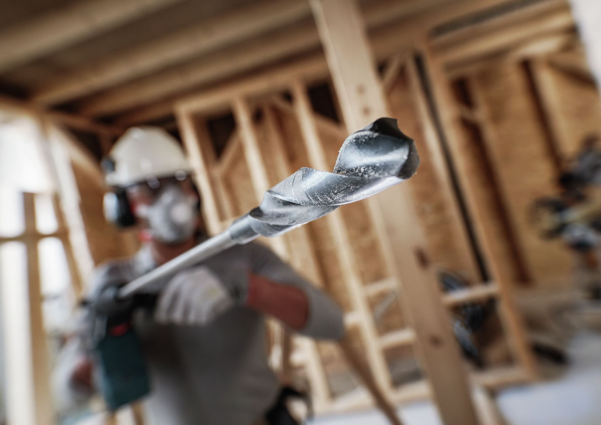 BOSCH Holzbohrer Pro Wood HSS, Installationsbohrer, 10 x 87 x 400 mm