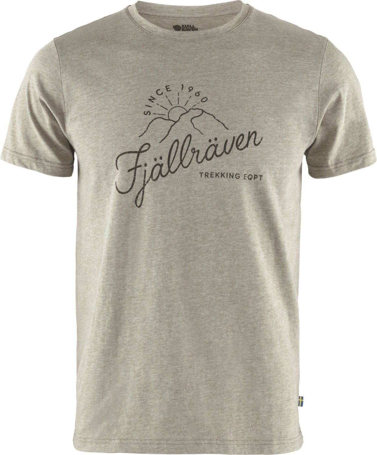 T-shirt Melange T-Shirt Sunrise Herren Green M Fjällräven Kurzarm-Shirt Light Fjällräven -
