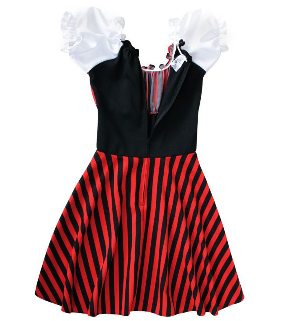 Fries Piraten-Kostüm Damen Piraten Piratin Lady Kostüm Kleid Royal Karneval Fasching