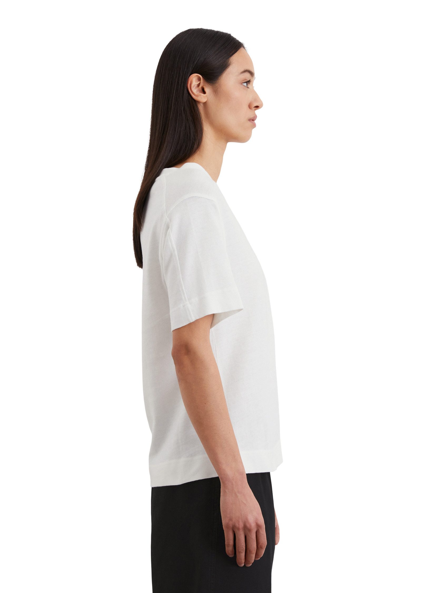 Marc OPolo T-Shirt "mit aufgesetzter Satin-Tasche" günstig online kaufen