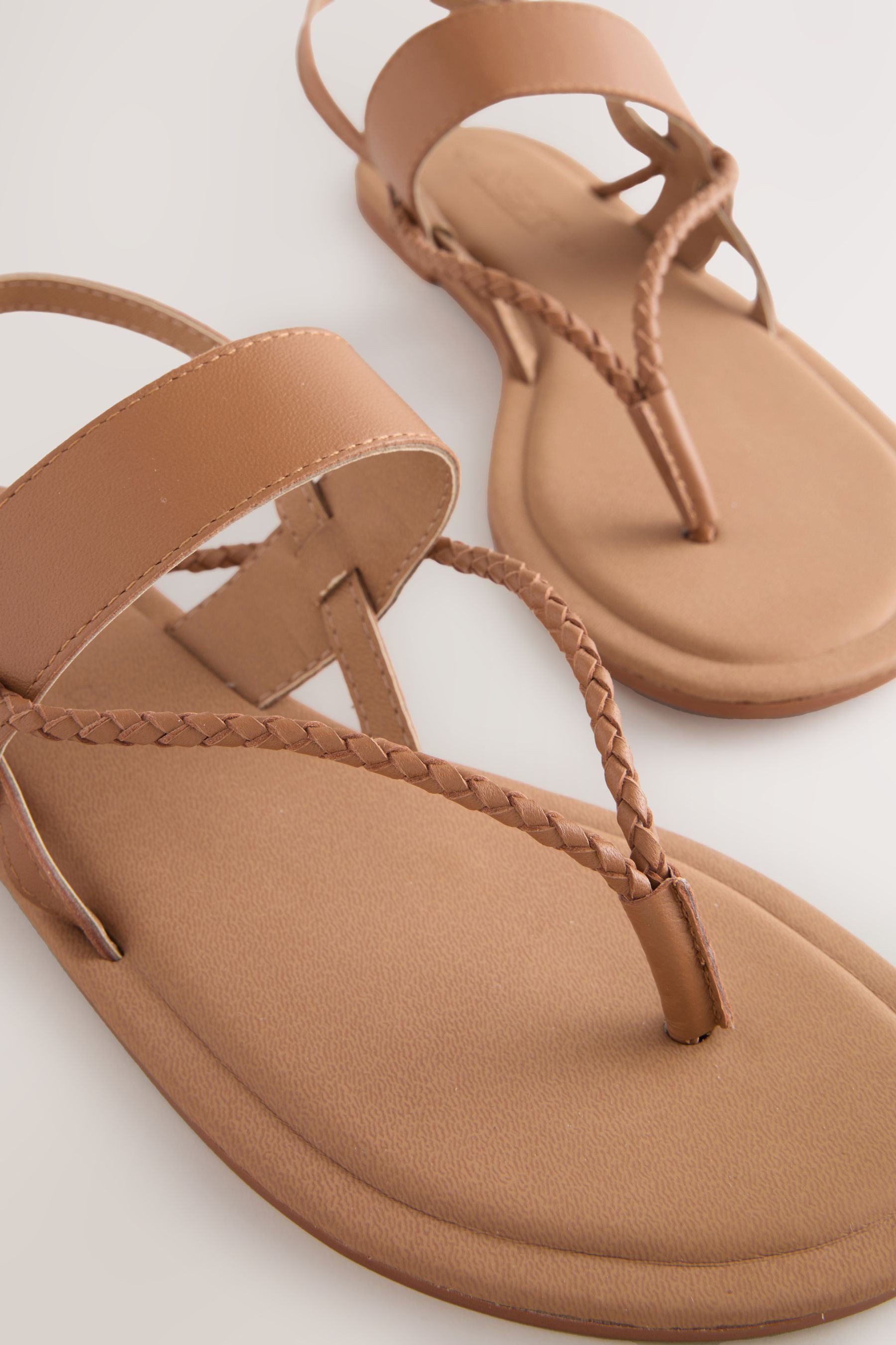 Next Forever Comfort® Geflochtene Zehentrennersandale Sandale (1-tlg) günstig online kaufen