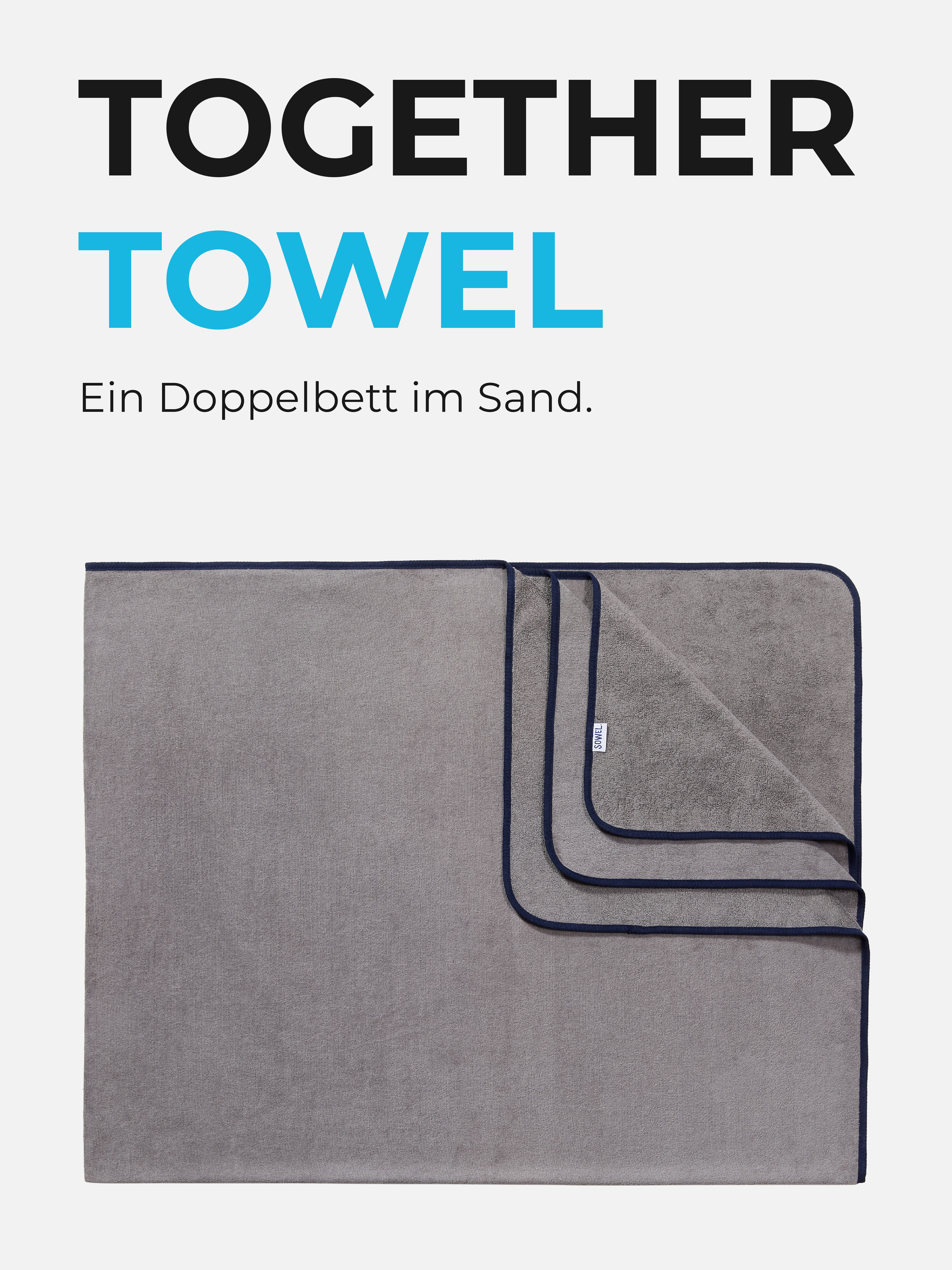 Sowel Strandtuch XXL - Together Towel günstig online kaufen