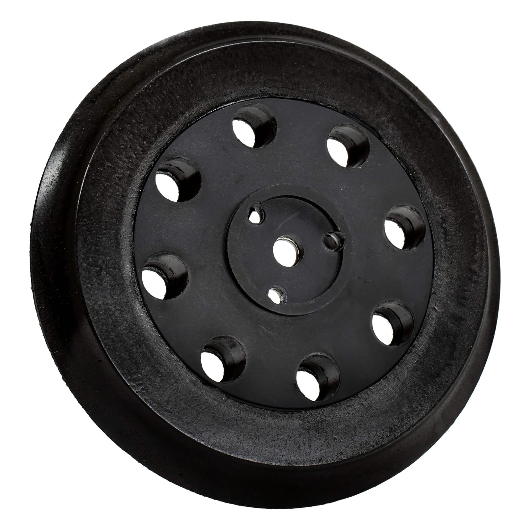 Work plus Schleifteller Schleifpapierteller Klett Schleifteller 125mm für Bosch Skil, ø 125 mm