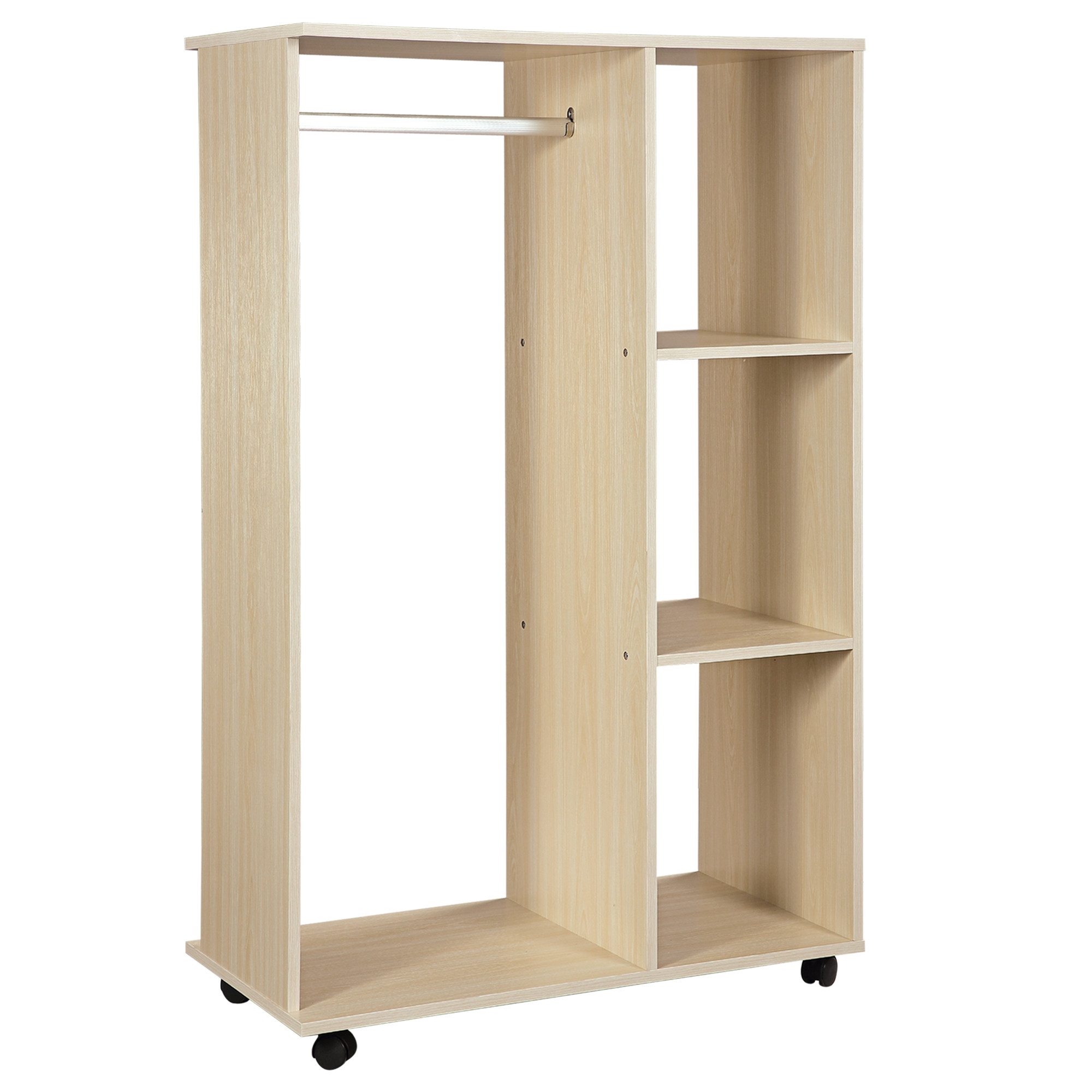 HOMCOM Garderobenschrank Kleiderschrank. Reduzierter Preis € 69,90. Unverbindliche Preisempfehlung € 171,90