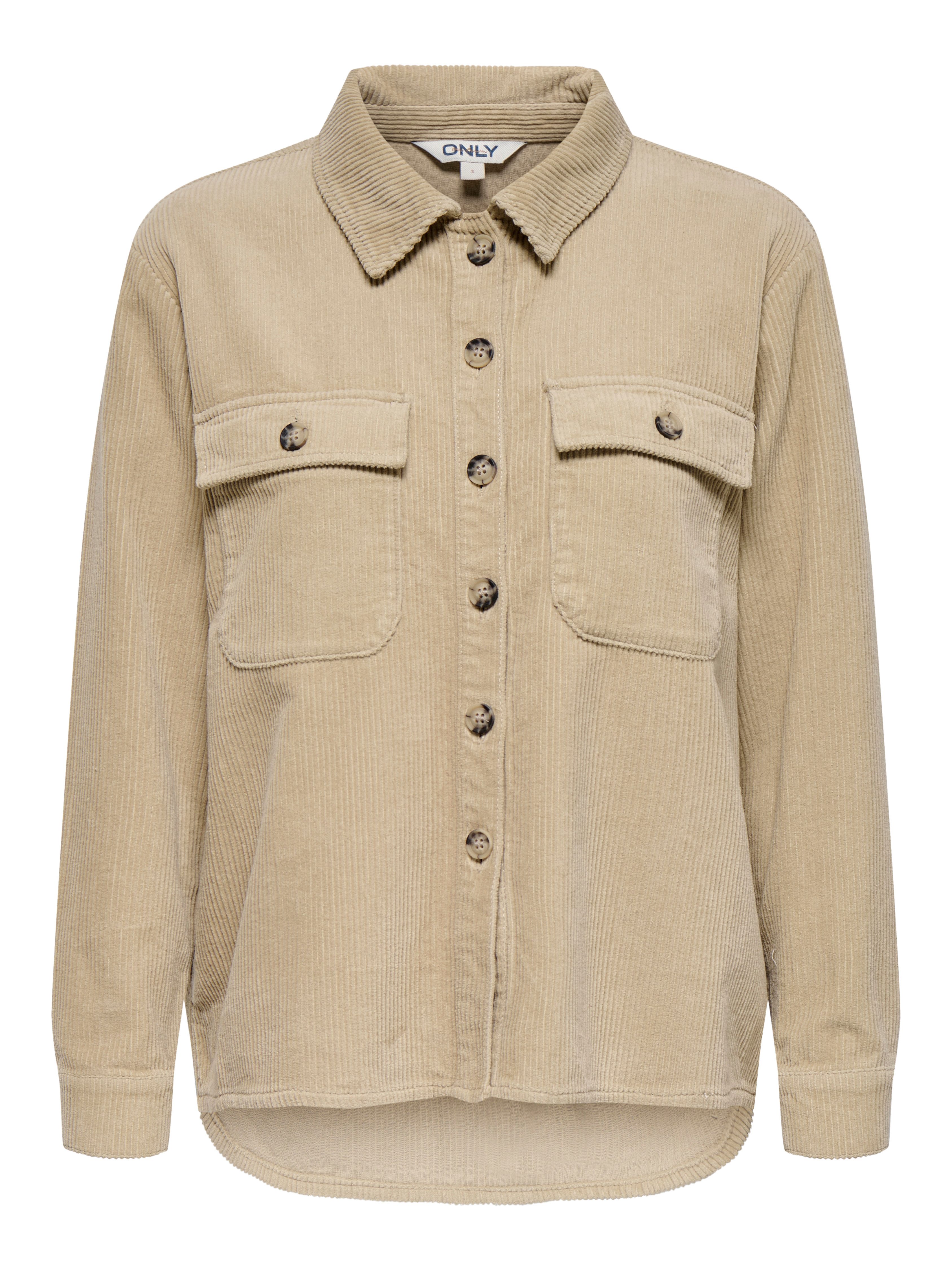 Cordjacke ONLAMAZING L/S CORD SHACKET PNT