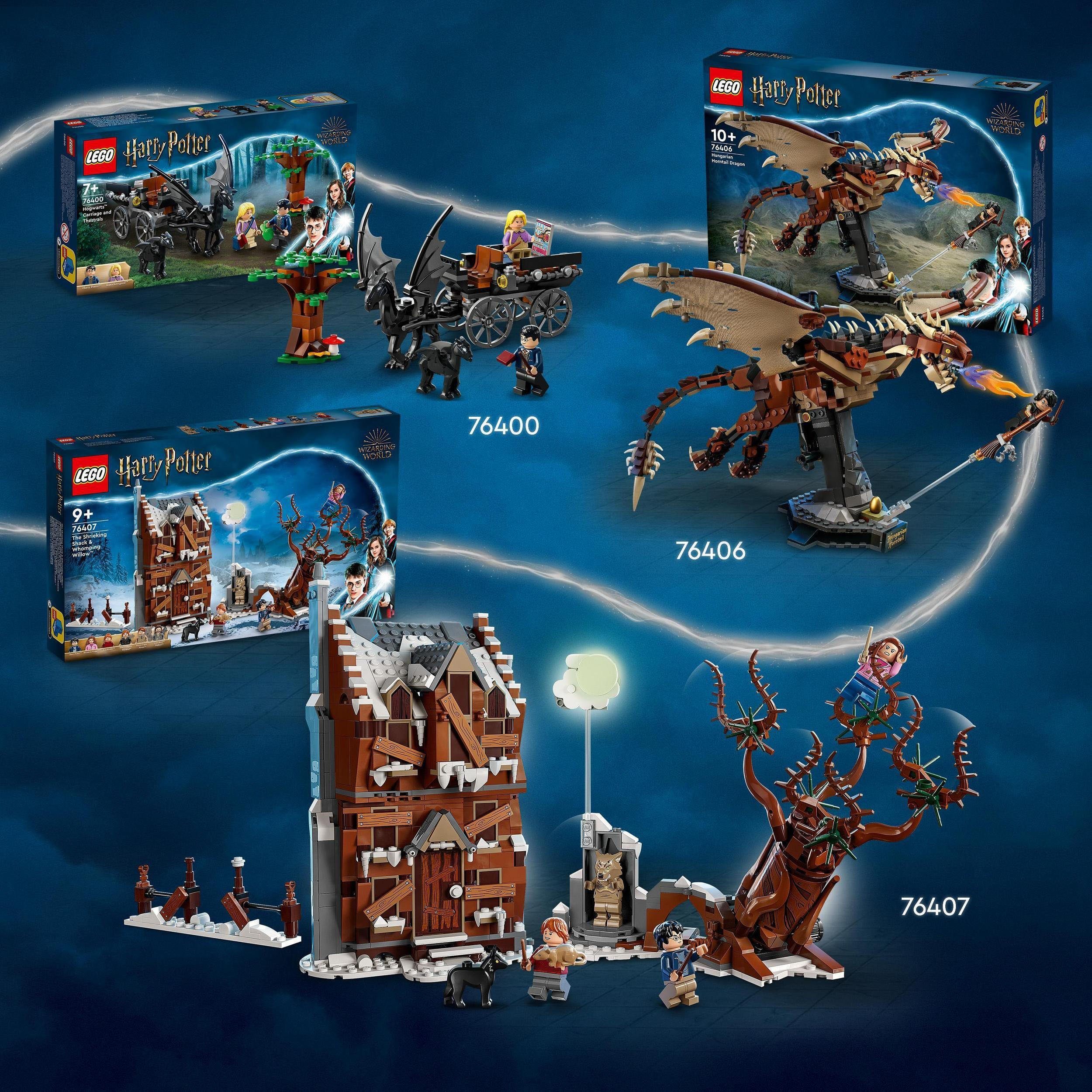 Harry (76406), Ungarischer Potter, St), LEGO® Konstruktionsspielsteine in LEGO® Made (671 Hornschwanz Europe