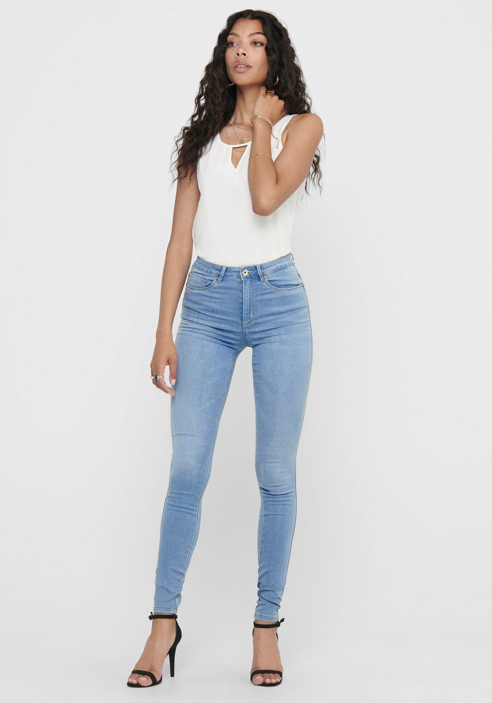High-waist-Jeans ONLY ONLROYAL
