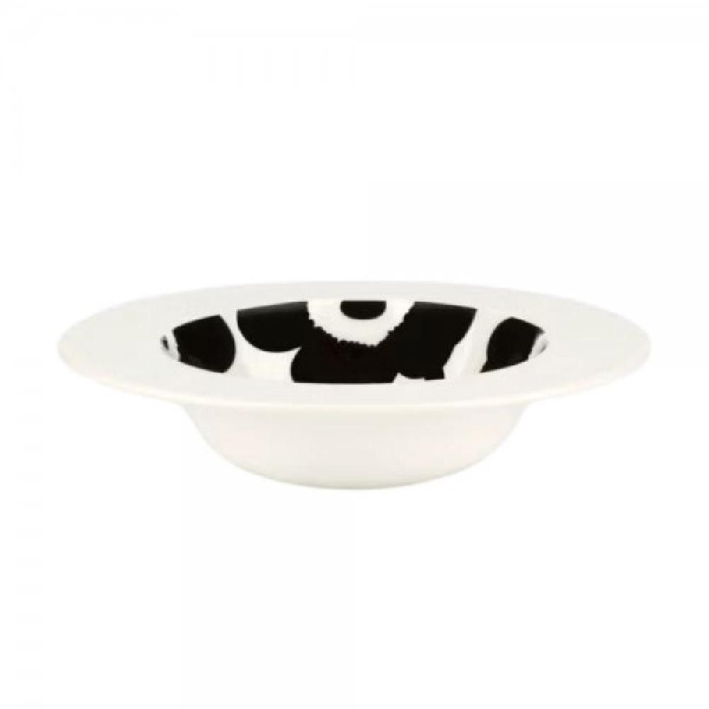 Marimekko Suppenteller Teller Tief Oiva Unikko White-Black (20cm)