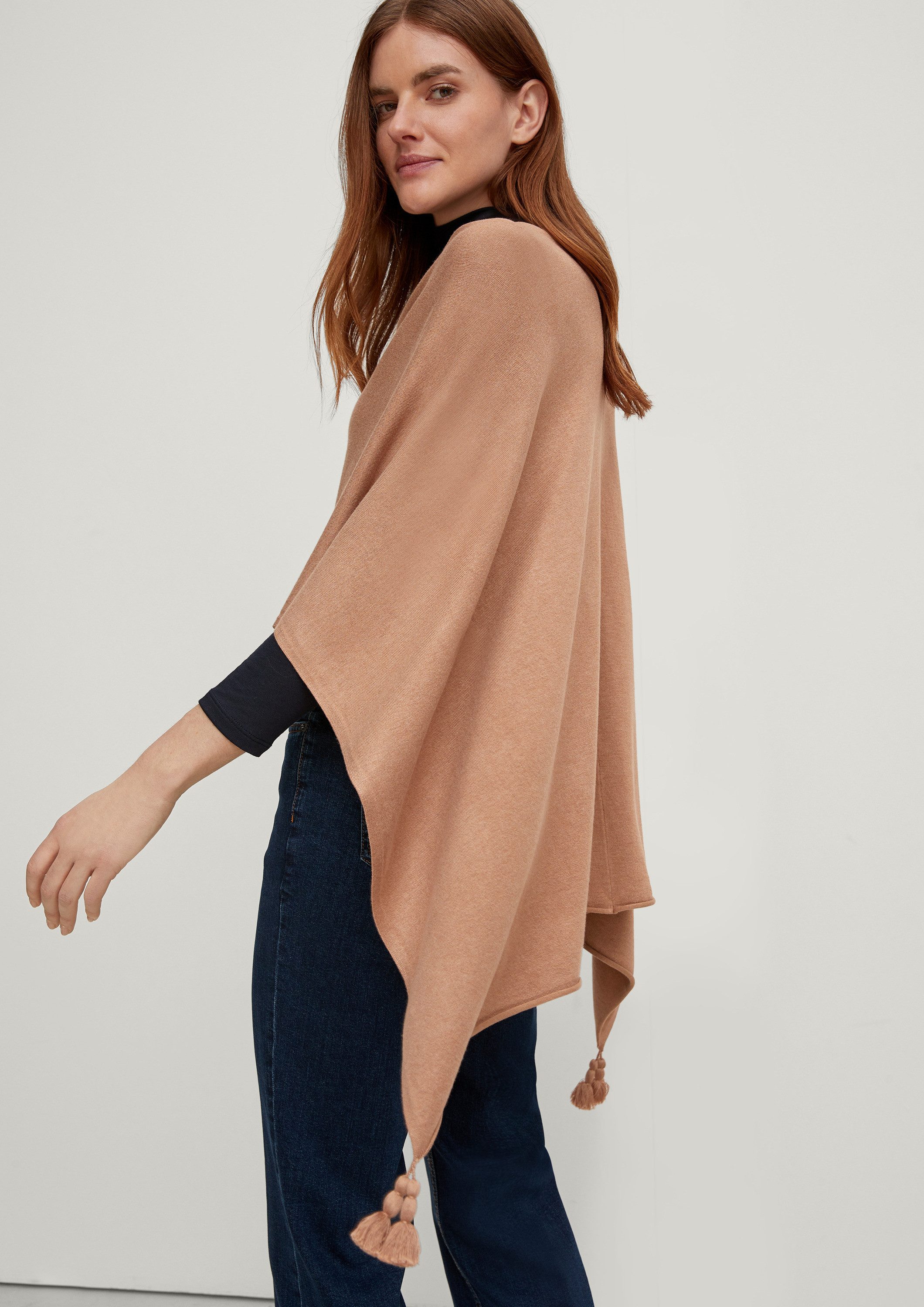 comma Poncho Tuch Tuch