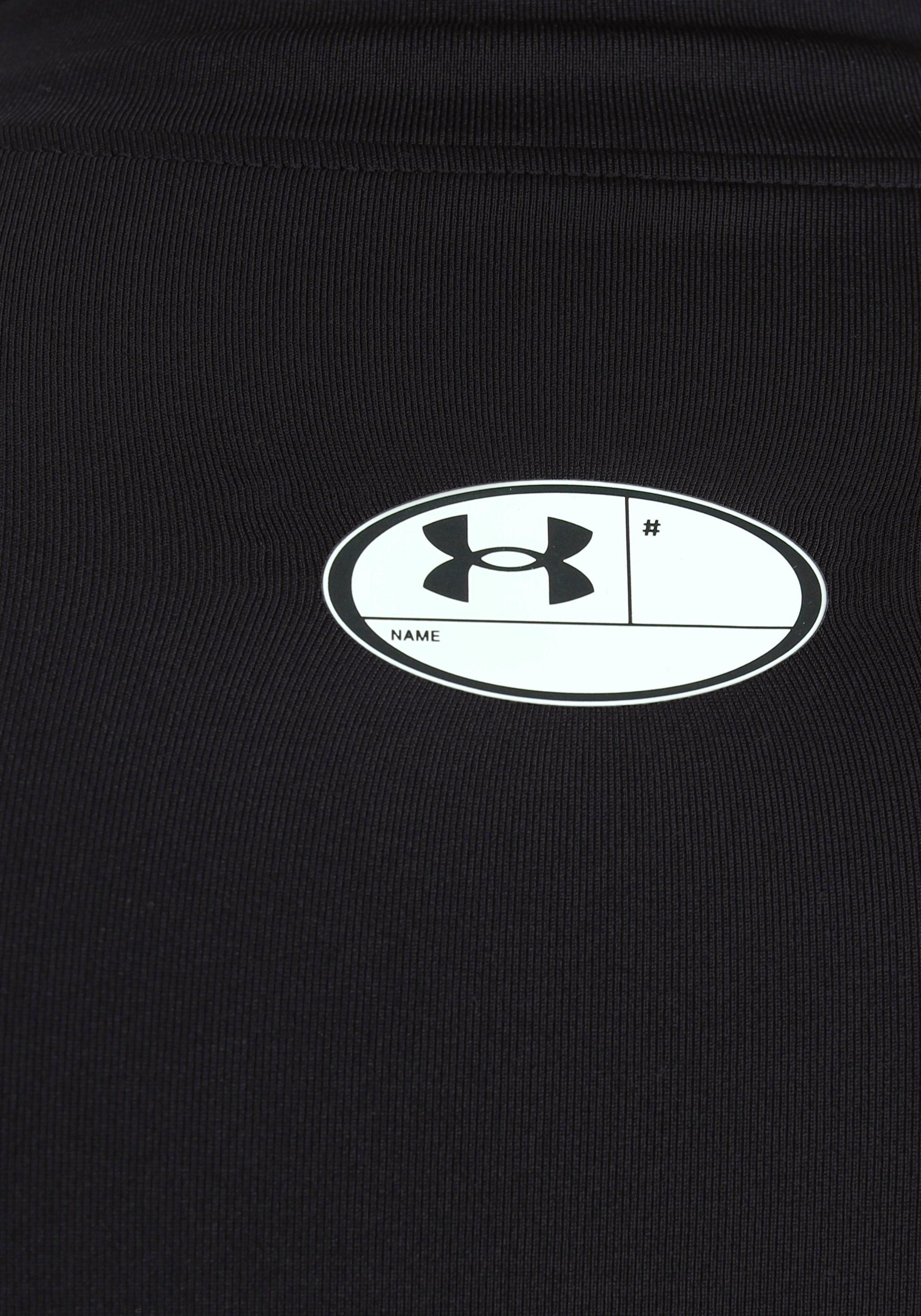 Under Armour® Trainingsshirt UA COMP schwarz CG ARMOUR MOCK