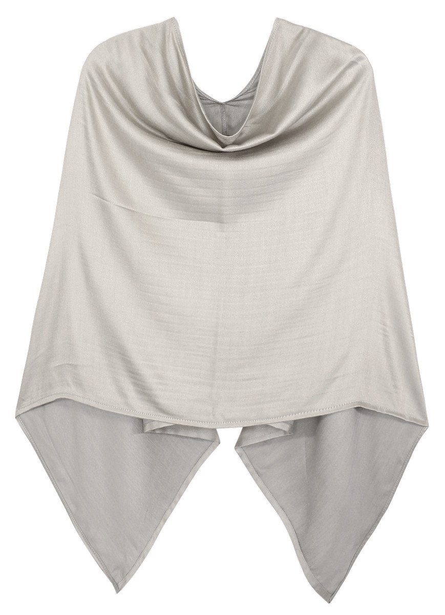 dy_mode Blusenponcho Damen Poncho in Unifarben günstig online kaufen