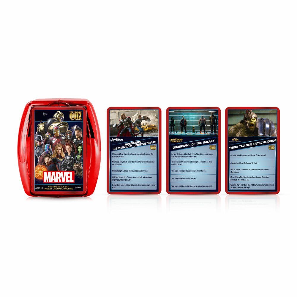 Winning Moves Spiel Top Trumps Quiz Marvel Cinematic Universe