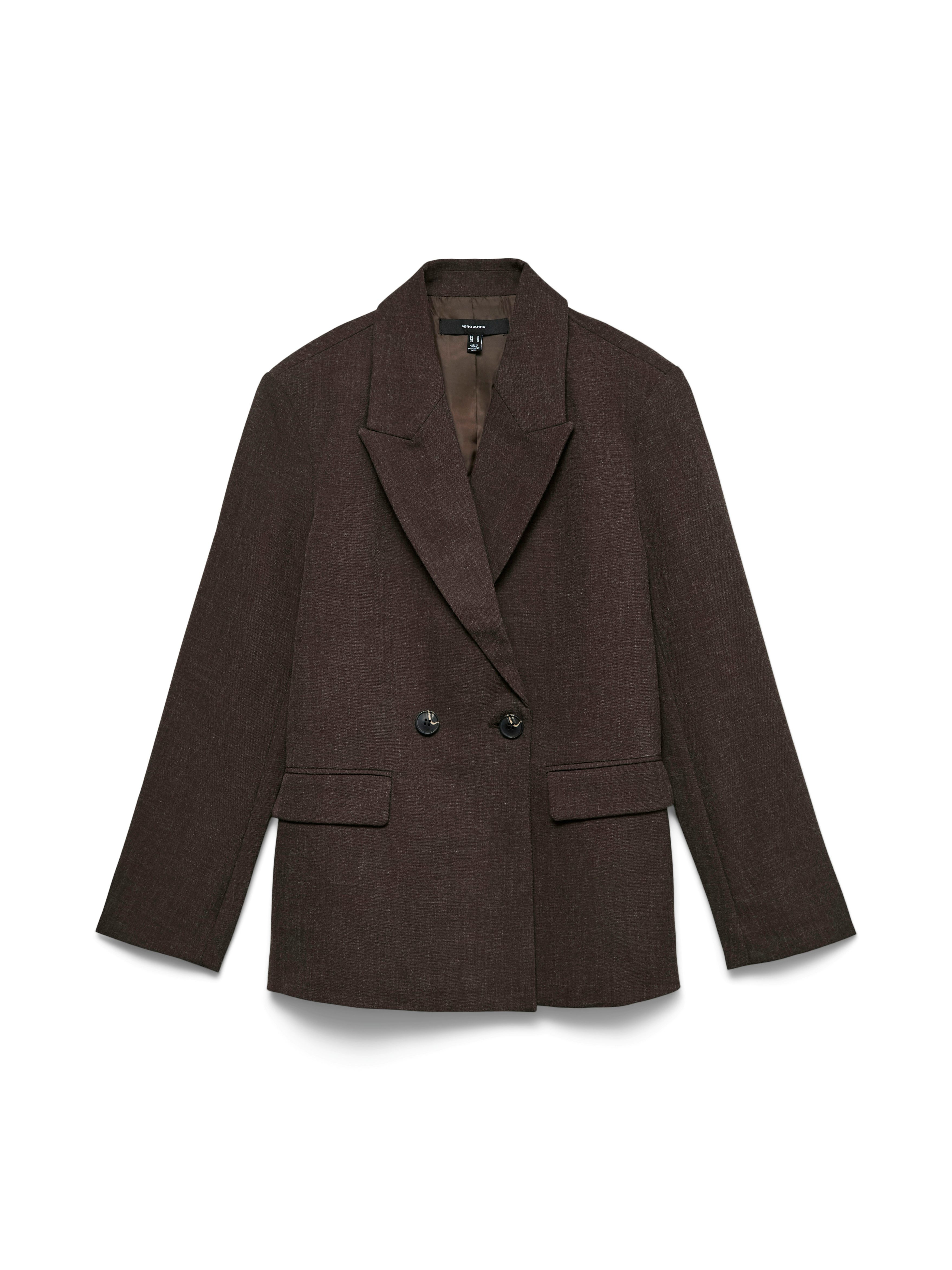 Vero Moda Jackenblazer VMBESTIE LS LOOSE BLAZER NOOS Materialmix, loose fit