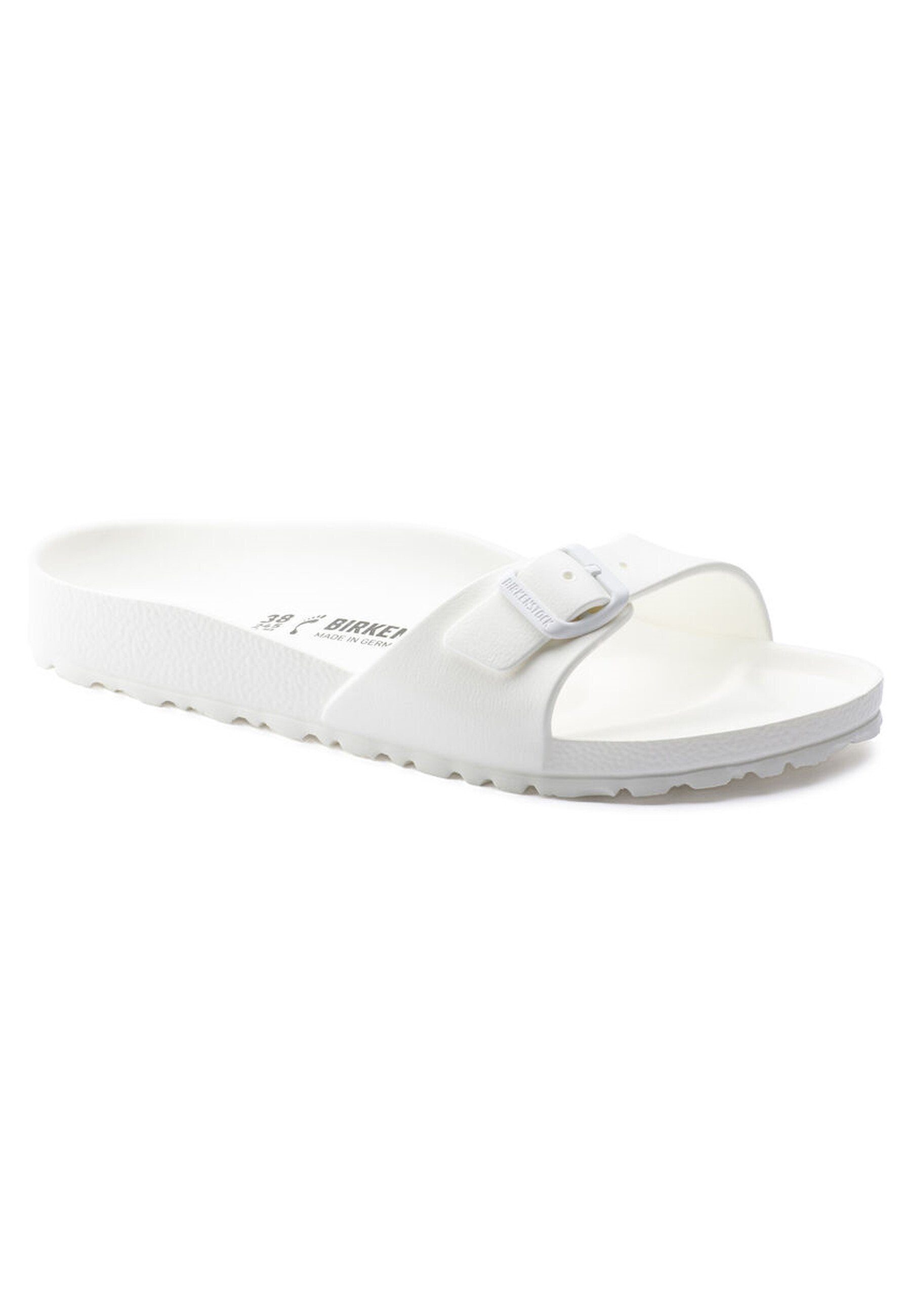 Birkenstock Sandalen Madrid Essentials EVA White Schmal Sandale weiss