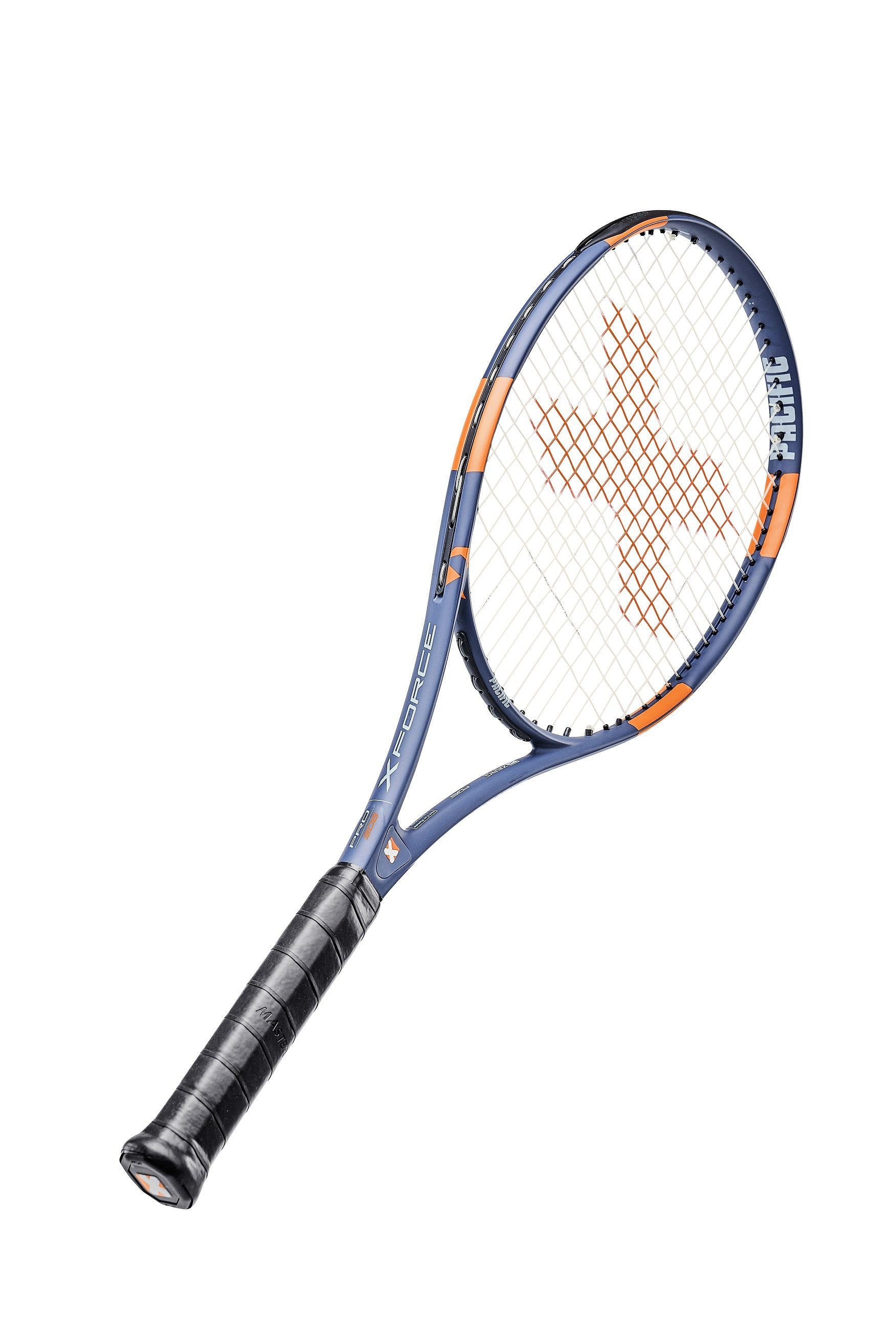 Pacific Tennisschläger X Force Pro 308 98in/308g/Turnier 2023 blau/orange - unbesaitet