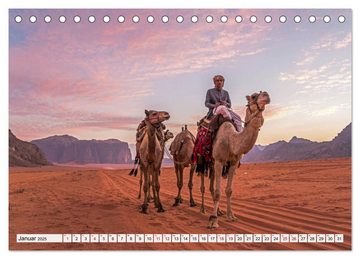CALVENDO Wandkalender Jordanien (Tischkalender 2025 DIN A5 quer), CALVENDO Monatskalender