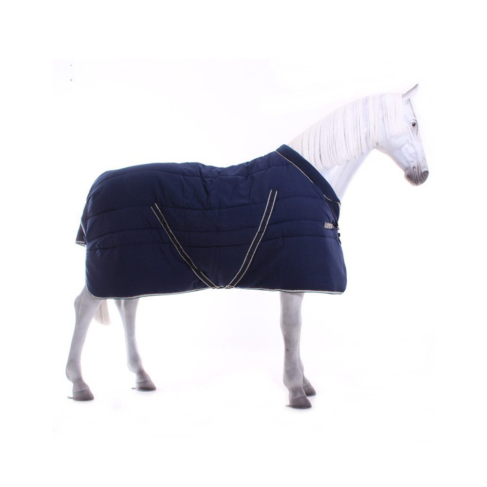 Horseware Pferde-Stalldecke Horseware Rambo Cosy Stable 400g - Navy/Beige