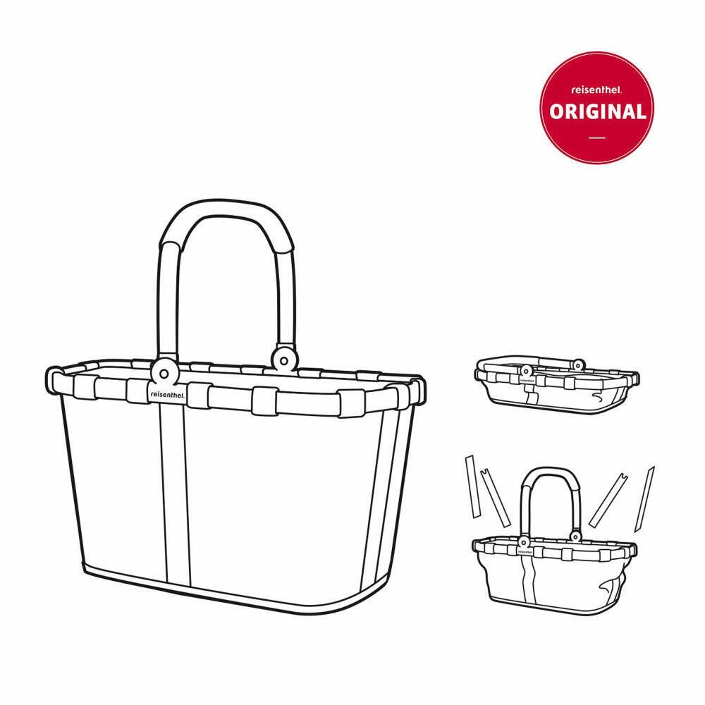 REISENTHEL® Shopper reisenthel Einkaufskorb Carrybag frame leo macchiato BK6047
