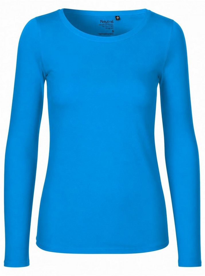 Neutral Langarmshirt Damen Long Sleeve T-Shirt / 100% Fairtrade-Baumwolle