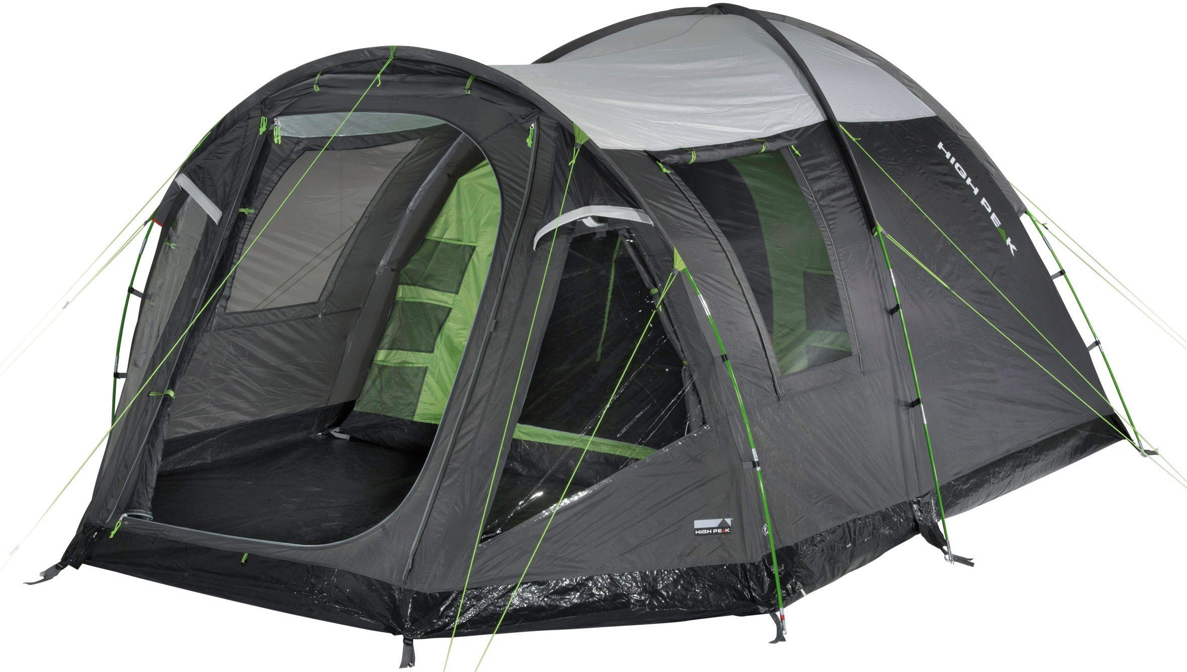 High Peak Kuppelzelt Zelt Santiago 5.0, Personen: 5