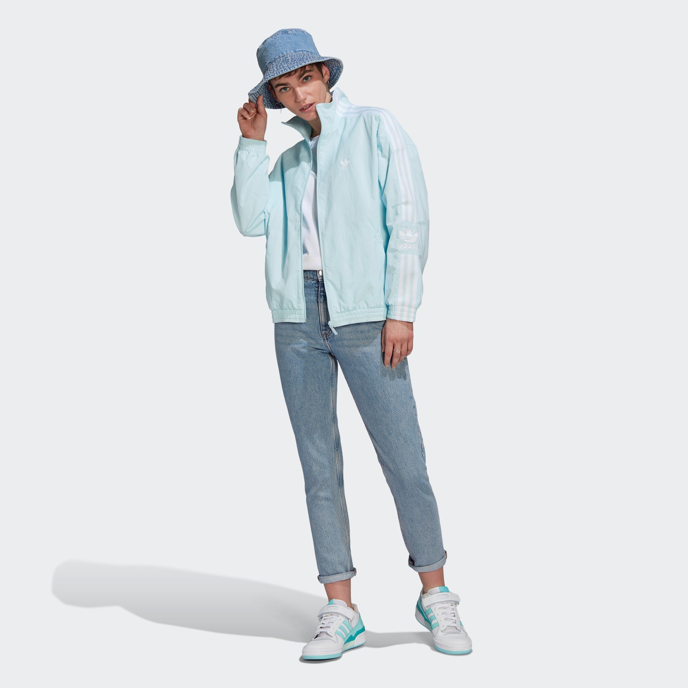 Outdoorjacke ADICOLOR adidas Originals CLASSICS ORIGINALS Blue Almost LOCKUP