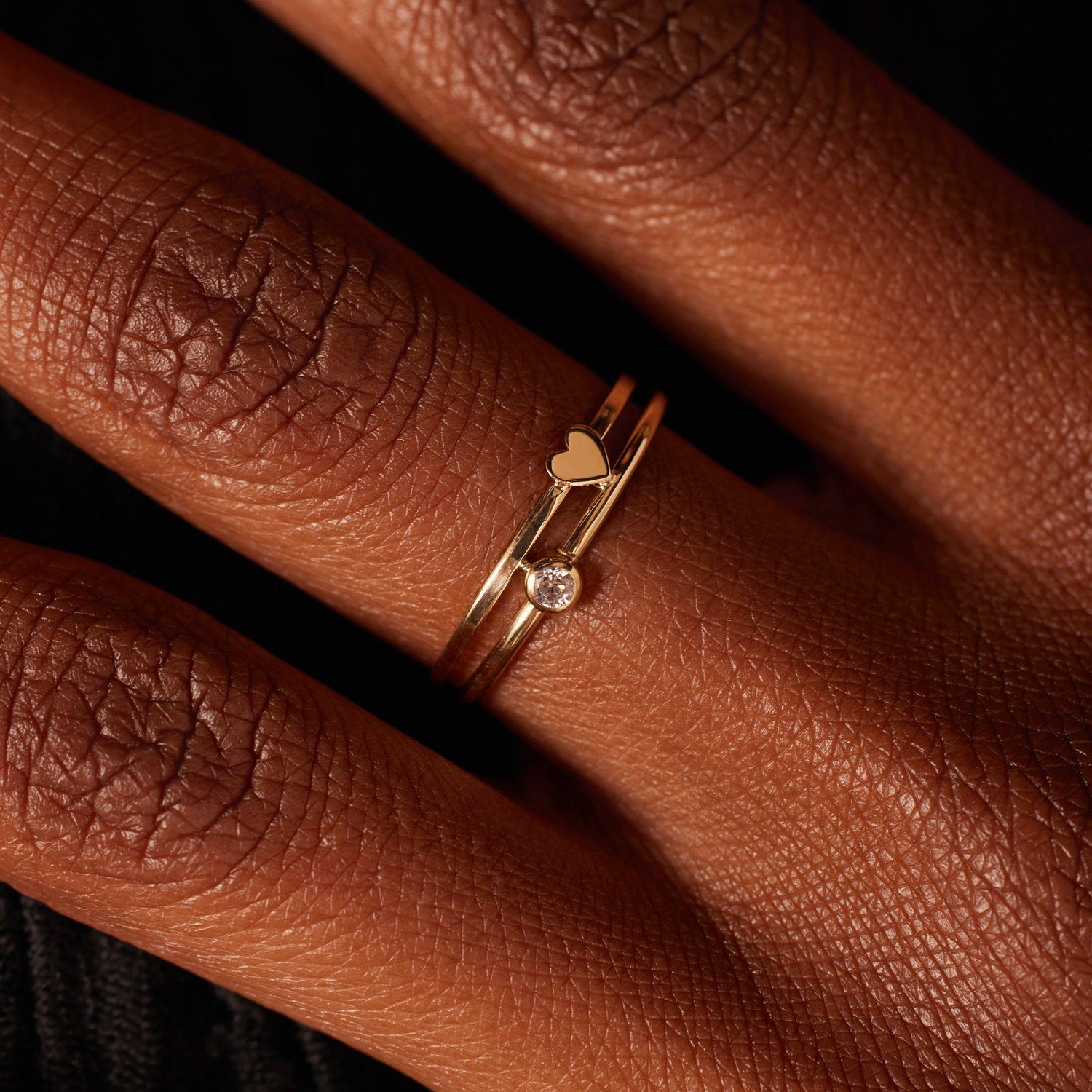 LUCARDI Fingerring Ring - 585 Gold - Gold - Zirkonia - Damen – Bild 2 von 4
