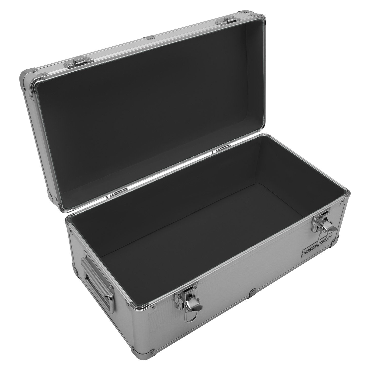 anndora Aufbewahrungsbox Alu Rahmenkoffer Transportbox (silber), stabiler M günstig online kaufen
