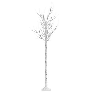 vidaXL LED Baum Weihnachtsbaum 180 LEDs 1,8 m Kaltweiß Indoor Outdoor
