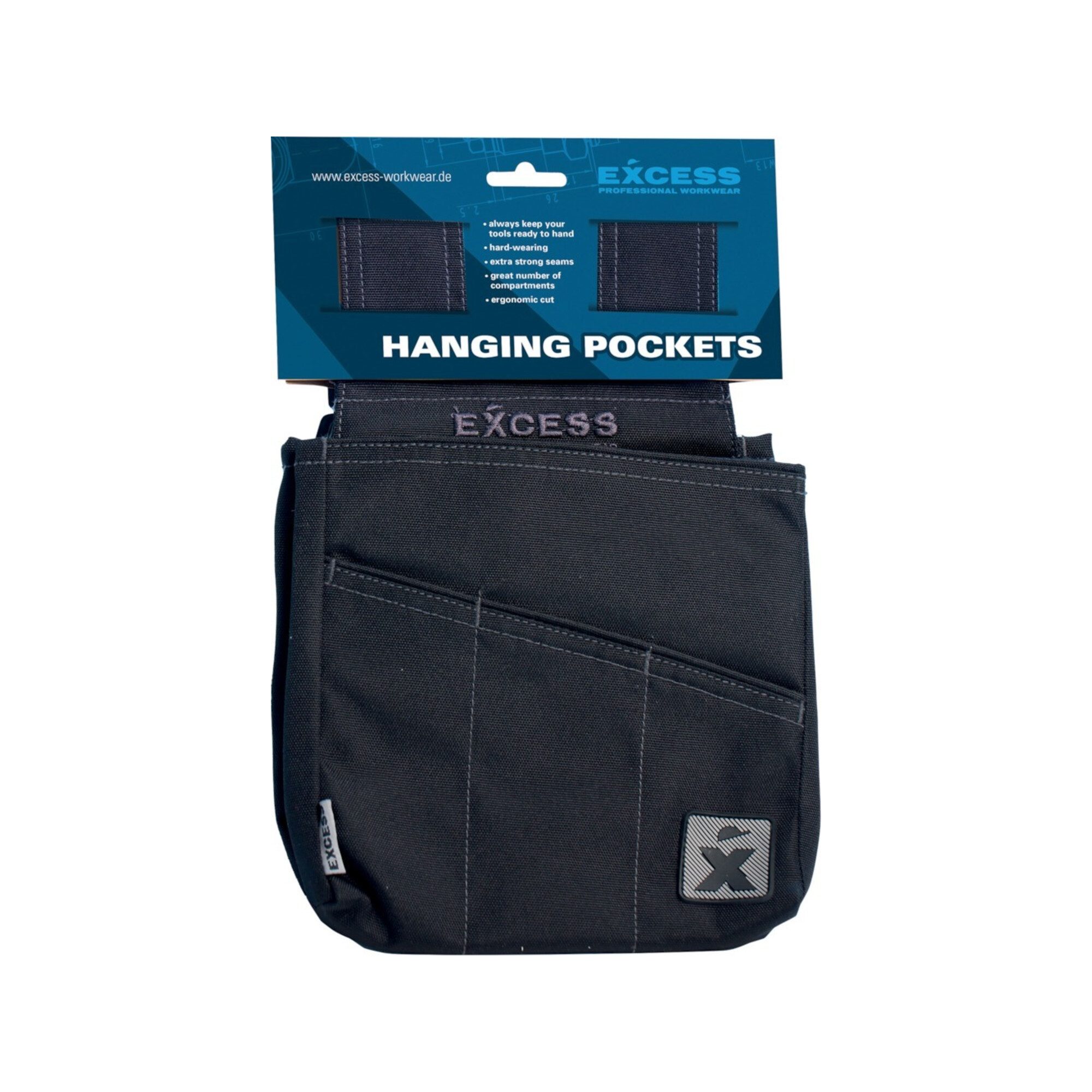 Excess 3/4-Hose Excess Hangetasche, PES, schwarz