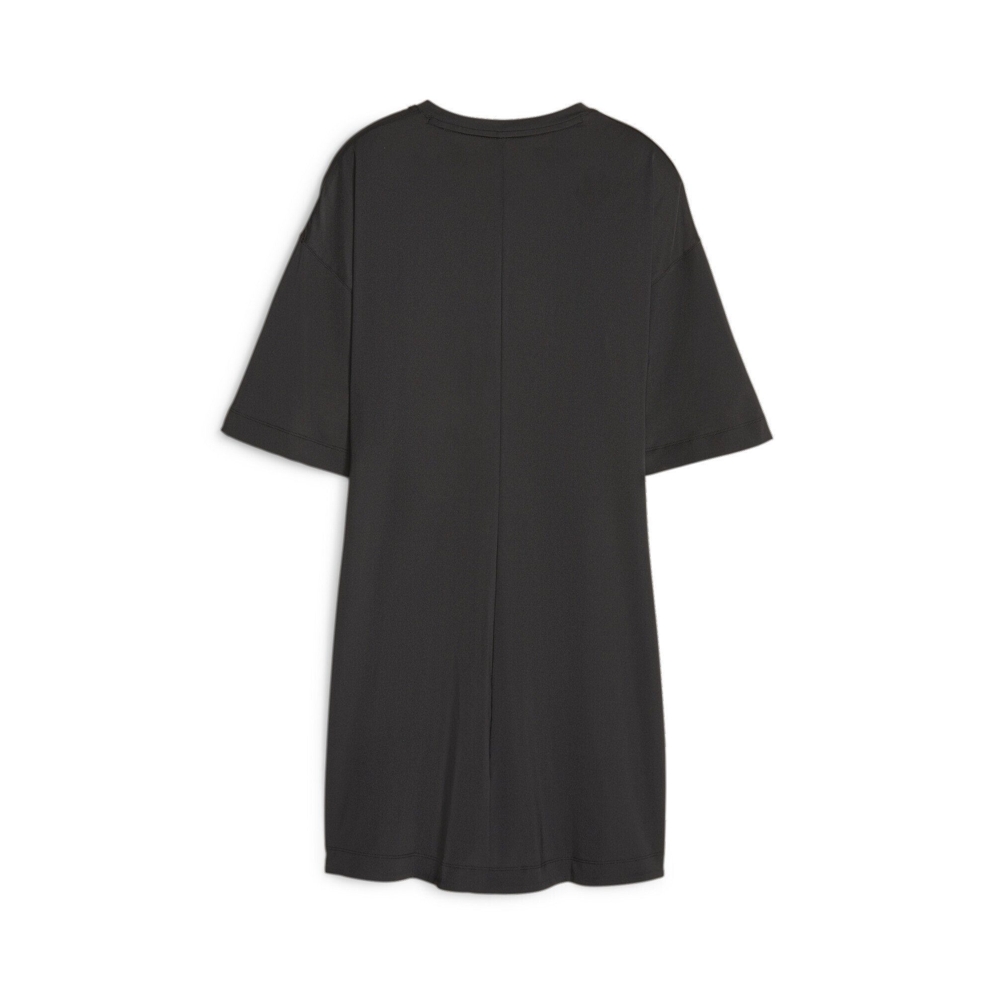 Damen Trainings-T-Shirt Black Modest Trainingsshirt Oversized PUMA