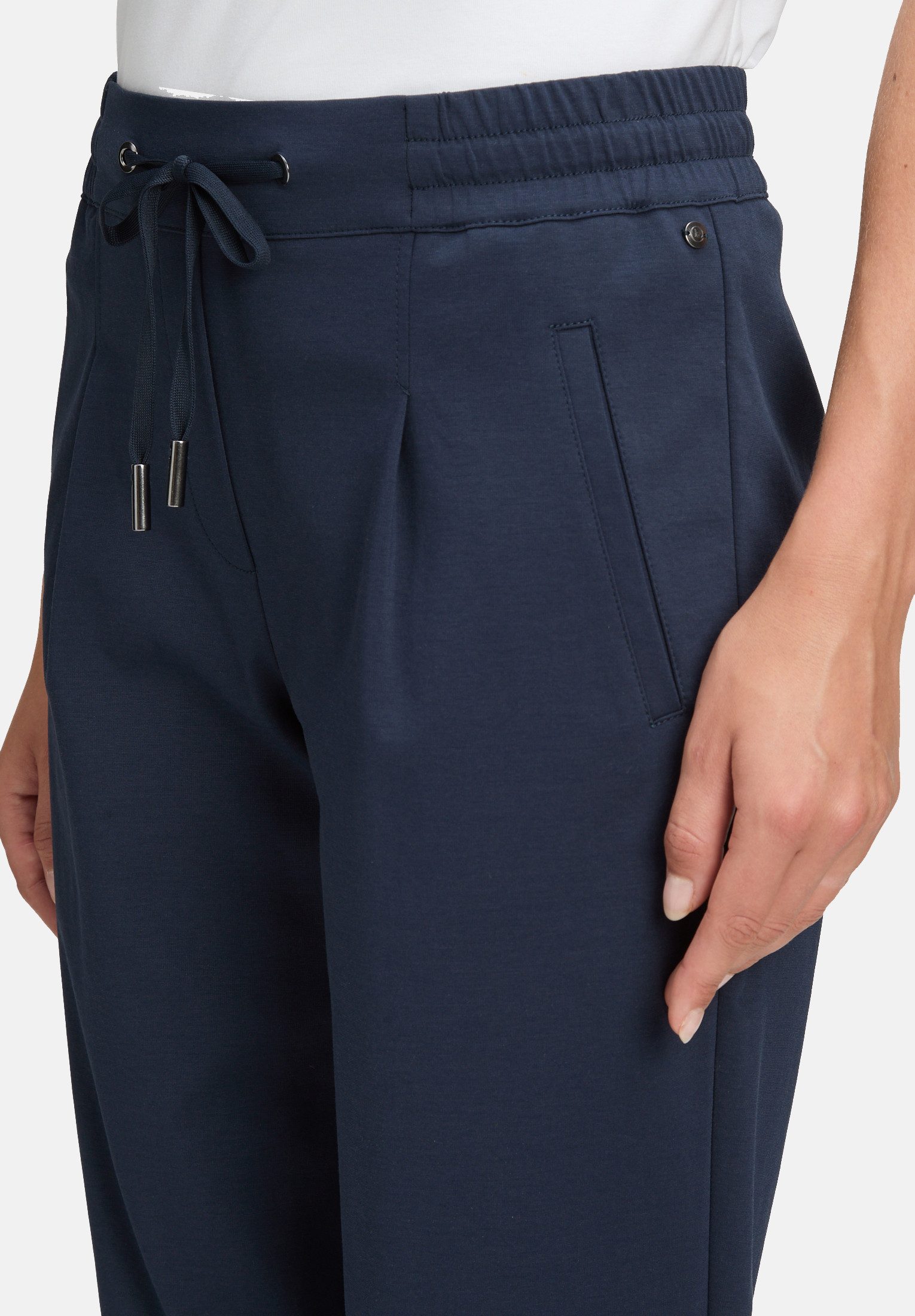 Betty&Co Stretch-Hose Damen mit Eingrifftaschen Material