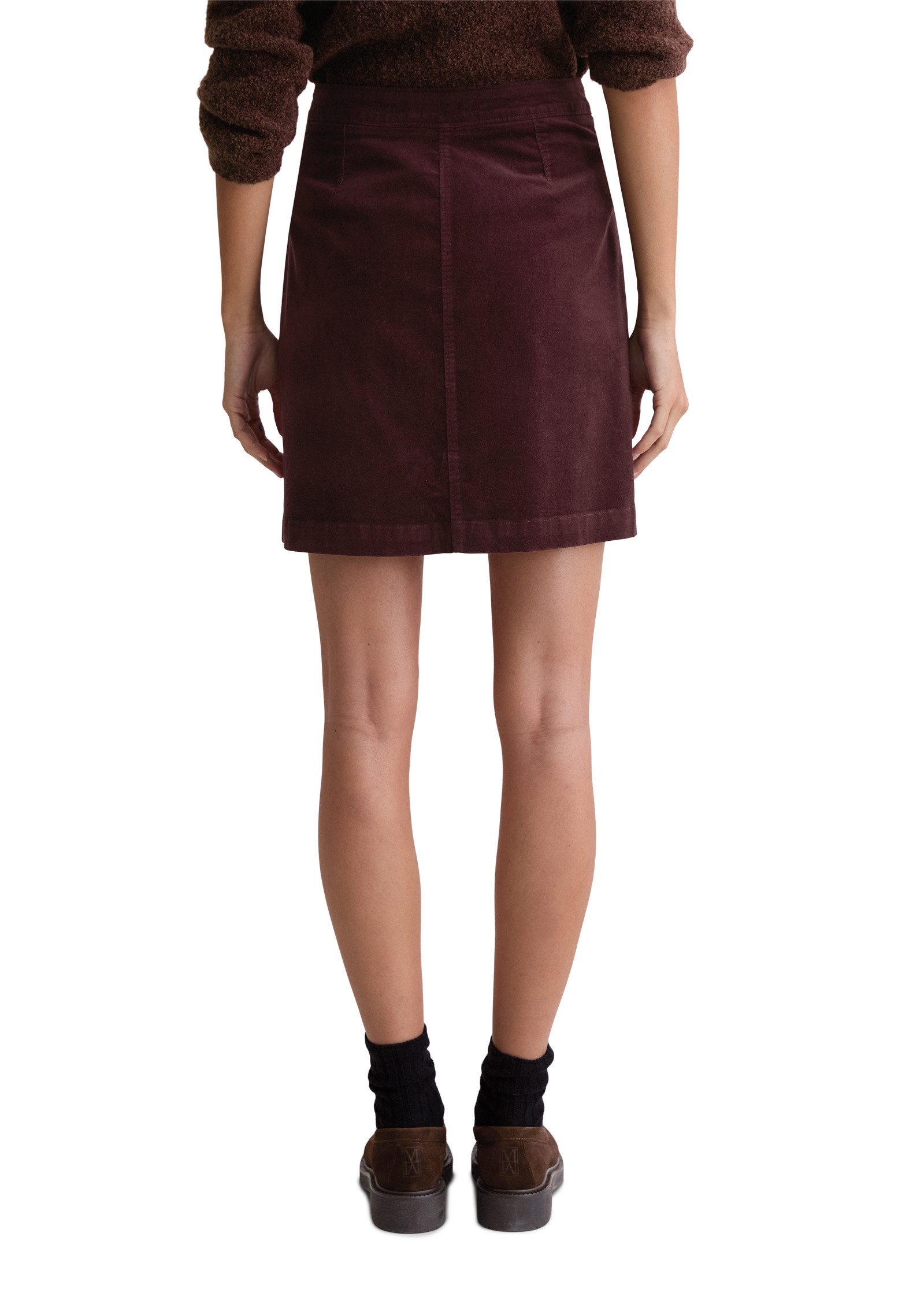 Marc O'Polo Webrock aus Organic-Cotton-Viskose-Stretch